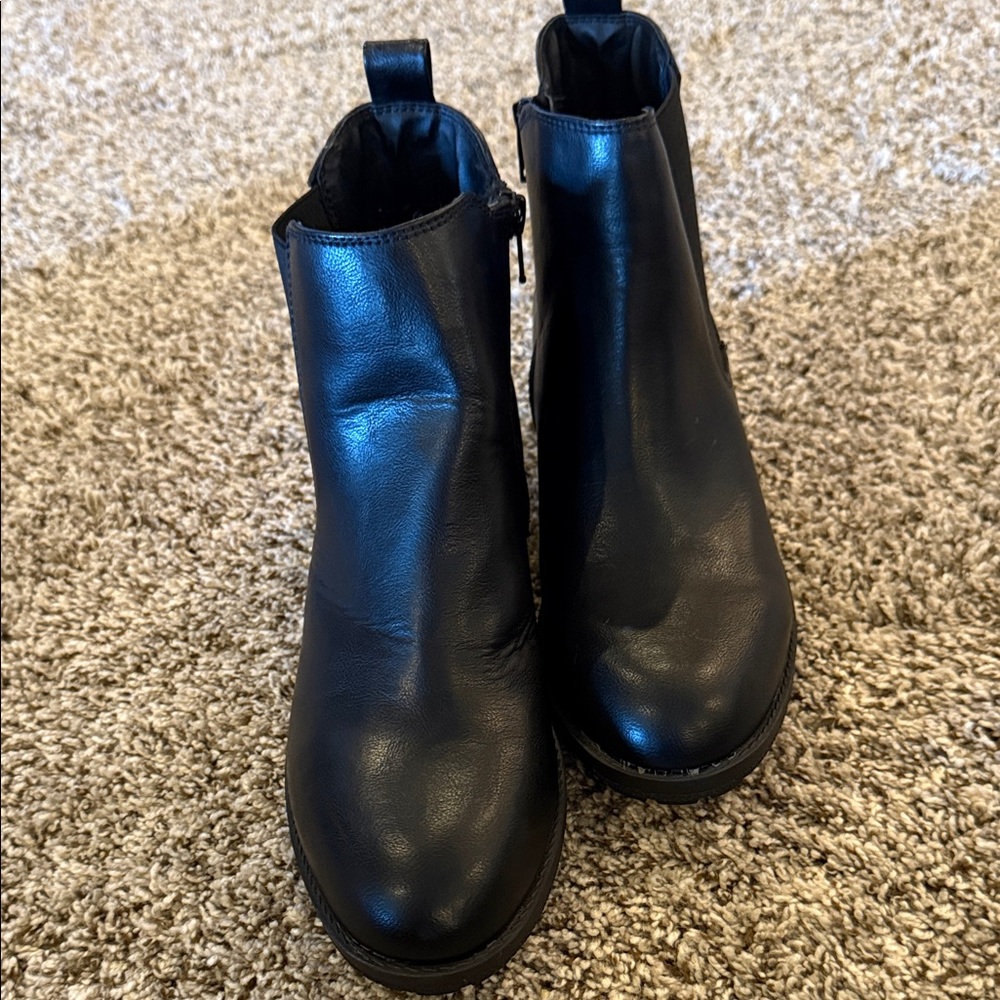 Style & Co. Black Ankle Booties